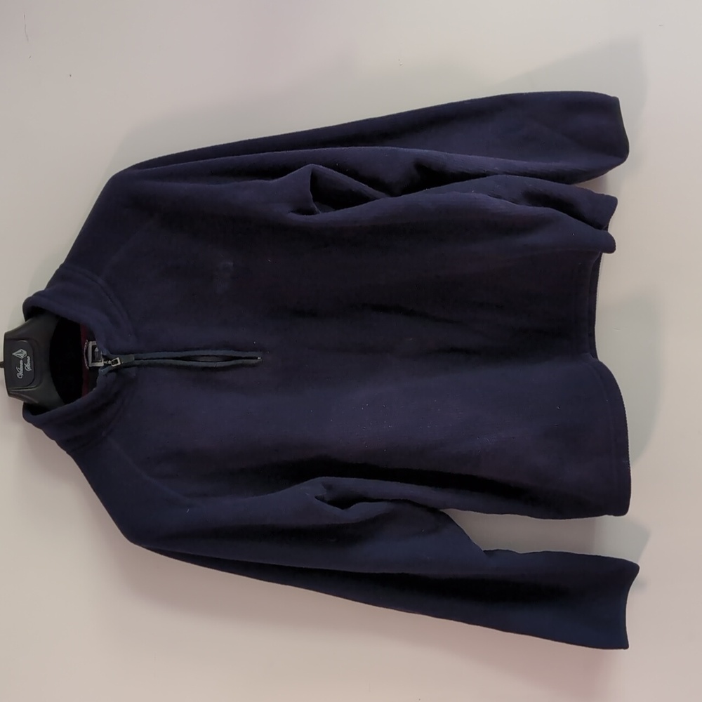 Navy Blue Quarter-Zip Fleece Pullover The North Face